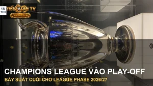 Cúp Champions League trong ảnh tư liệu