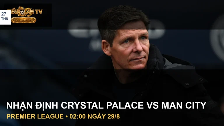 Cầu thủ Crystal Palace và Manchester City trong ảnh tư liệu trận đấu