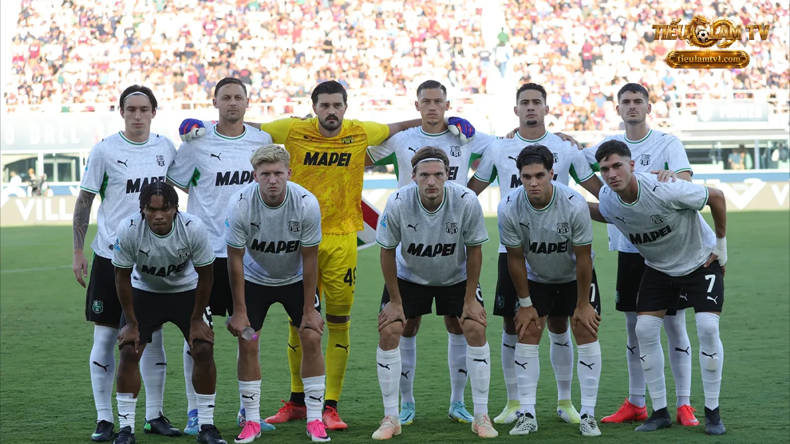 Sassuolo — cầu thủ trong ảnh trận đấu tư liệu