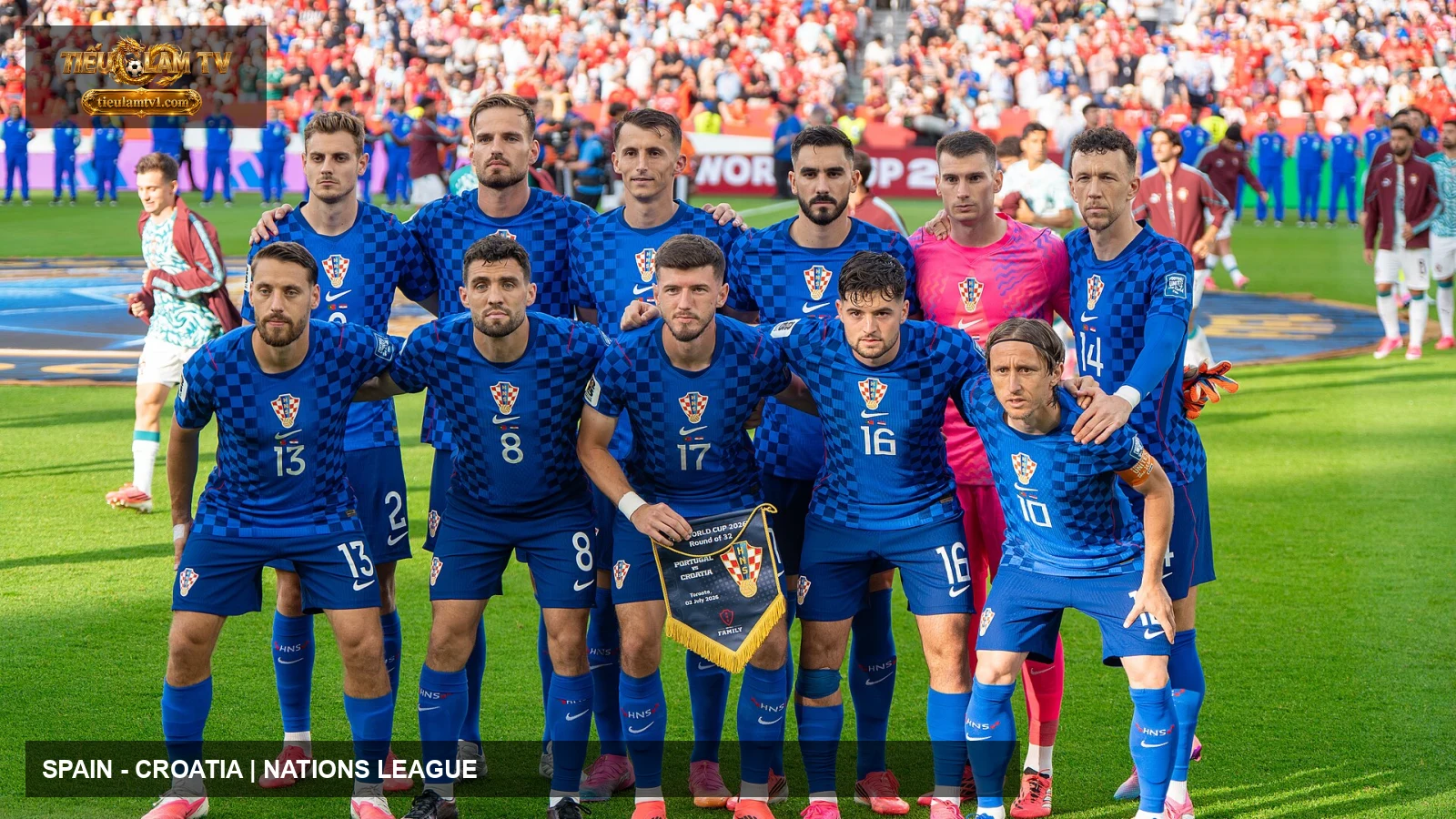 Đội hình xuất phát đội tuyển Croatia tại World Cup 2026