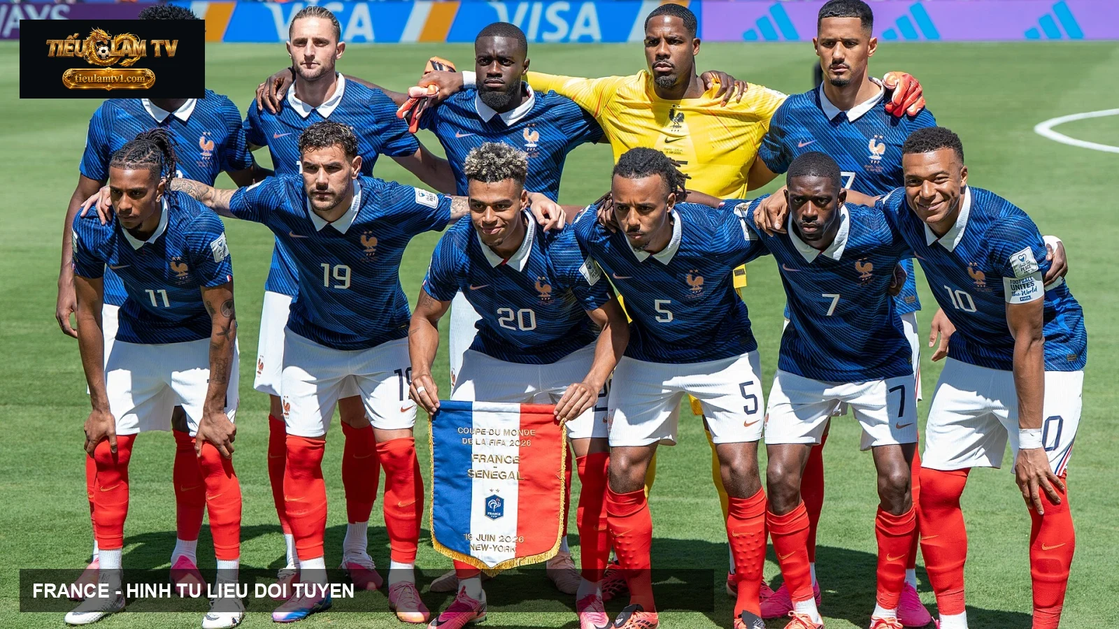 Đội hình France trước trận quốc tế năm 2026