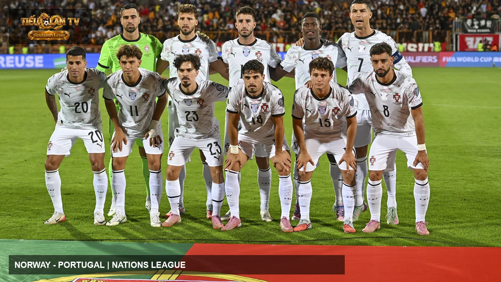 Đội tuyển Portugal trong trận vòng loại World Cup năm 2025